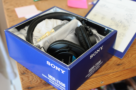 Sony MDR-7506 headphones