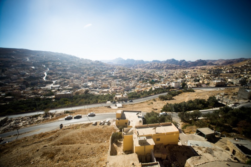 Wadi Musa, which means valley of Moses, is right next to the ruins of Petra.